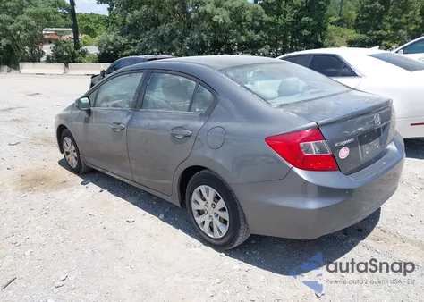 2012 Honda Civic Lx from USA, damaged, VIN 2HGFB2F45CH111090